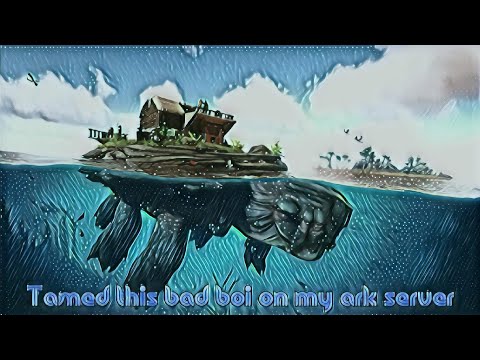We tamed a Megachelon on Lost Island
