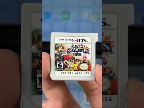 Unboxing A DKOldies Limited Edition Smash Bros 3DS XL! - #3ds #nintendo #asmr #nostalgia #shorts