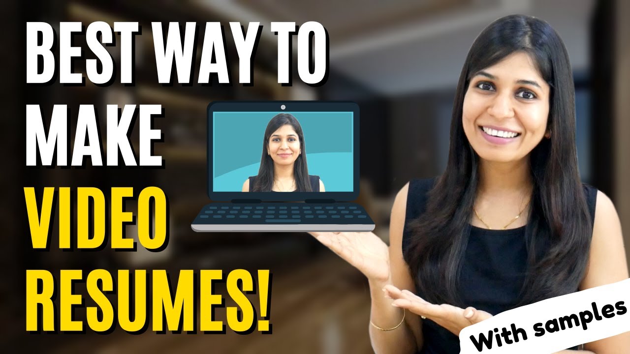 How to make Video Resumes (with sample) | Script, shoot, edit, upload!
