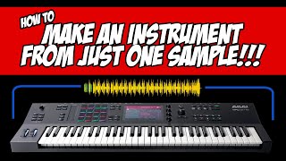 MPC Tutorial - How to Make One Sample Play Across All Keys