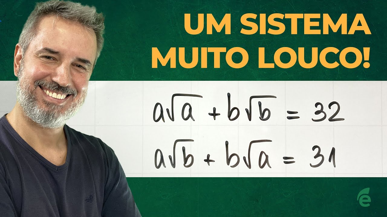 Um sistema de equações MUITO LOUCO! 🤪