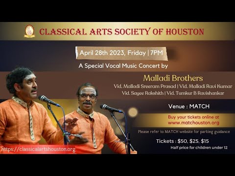 Malladi Brothers in Concert - Promo