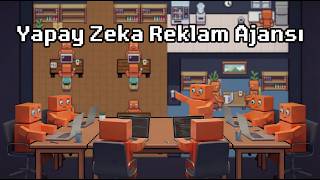 AI Ajanlarımın Kendi Reklam Ajansı Ofisi Var (Çalışırken İzliyorum)