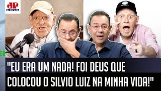 Emocionante! Flavio Prado chora após morte de Silvio Luiz e faz linda homenagem ao amigo