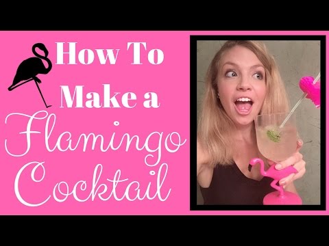 How to Make the BEST FLAMINGO COCKTAILS [Uncut]