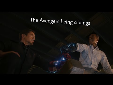 The Avengers acting like siblings for 6 minutes