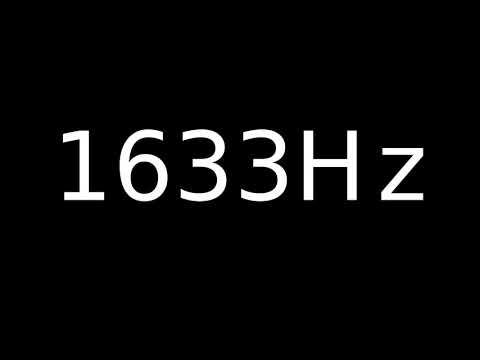 Speaker Sound Test 1633Hz