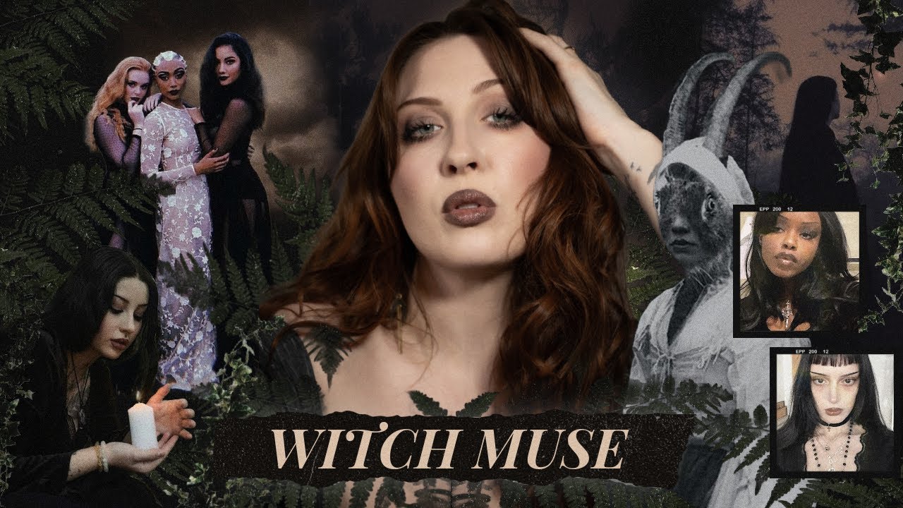 The Witch Muse: A Dark Aesthetic Soft Grunge Makeup Look