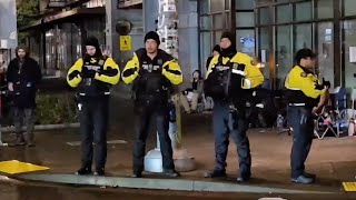 Increased Police As City Awaits Deployment Decision