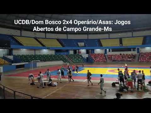 UCDB/Dom Bosco 0x0 Operário/Asas: Jogos Abertos de Campo Grande-Ms