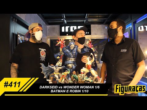 FIGURAÇAS #411: DARKSEID vs WONDER WOMAN/ BATMAN e ROBIN.