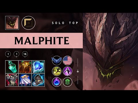 Malphite Top vs Riven - NA Diamond Patch 25.22