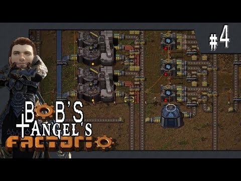 Organising the Ores // Bob's + Angel's Factorio #4