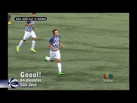 Gols São José 2x1 12 Horas - Copa Sub 19 - 12/08/2017