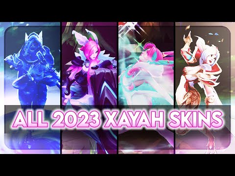 All 2023 Xayah Skins