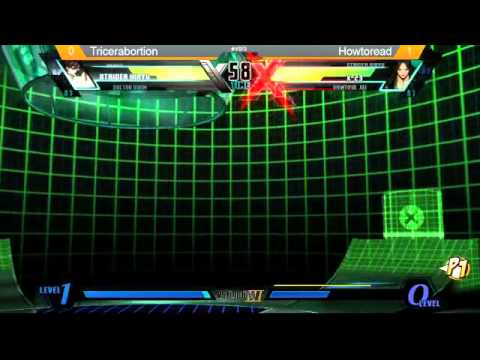 VSFighting III - UMVC 3: Tricerabortion Vs Howtoread (Losers Quarters)