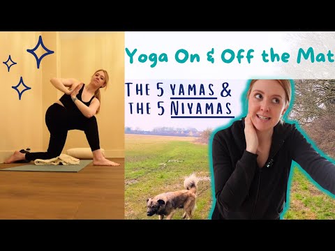 Yoga Teacher Vlog | Practising non-harming, non-greed & the other Yamas & Niyamas on & off the mat