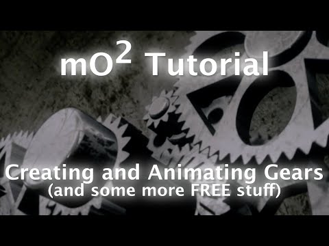 MotionVFX mO2 Tutorial - Creating and Animating Gears and MORE FREE Stuff