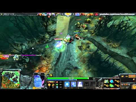 Dendi plays Puck 4 Rapiers