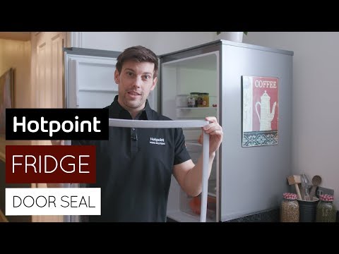 How to replace your fridge freezer door seal by Hotpoint