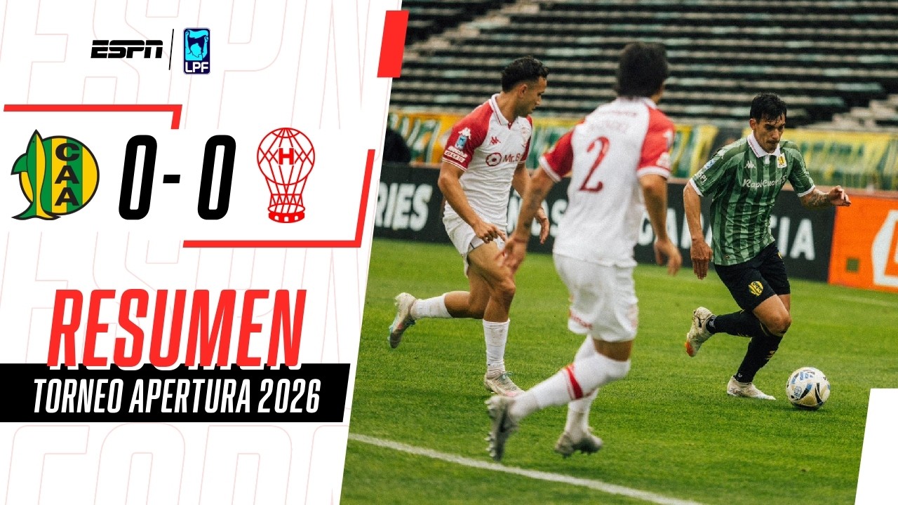 EL TIBURÓN Y EL GLOBO EMPATARON SIN GOLES EN MAR DEL PLATA | Aldosivi 0-0 Huracán | RESUMEN