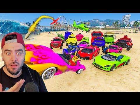 BÜTÜN SÜPER ARABALAR GELDI BU MOD EFSANE - GTA 5 MODS