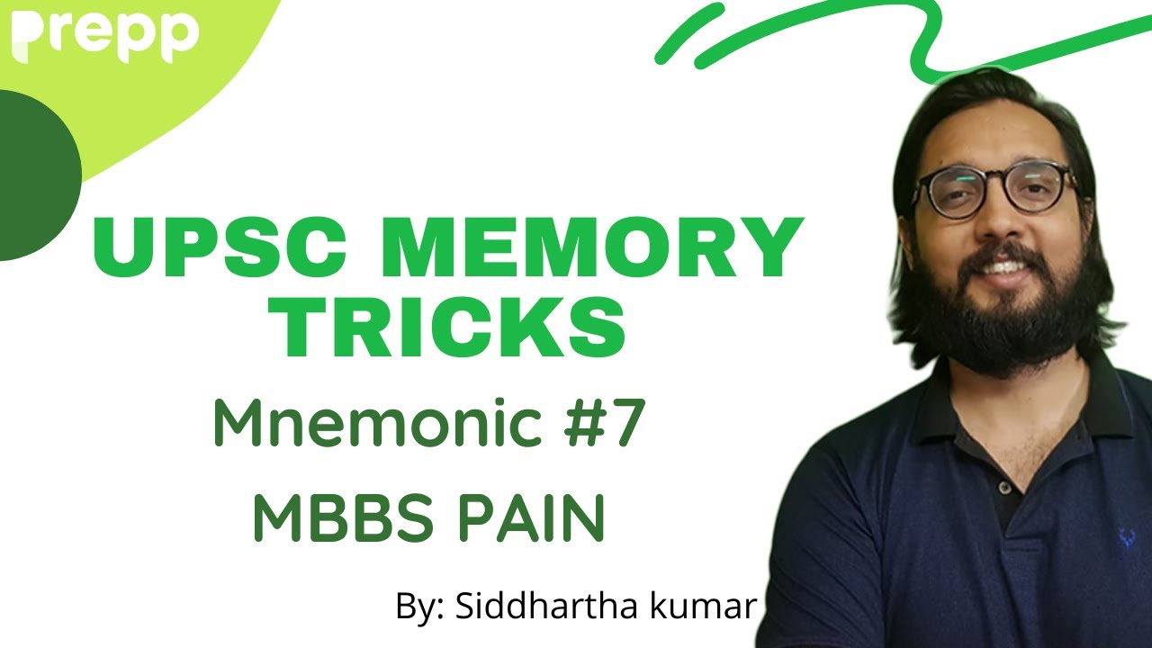 UPSC Memory Tricks - SAARC countries - MBBS PAIN - Mnemonics #7 | #Shorts #upsc #memorytrick