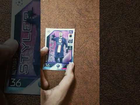 #football match attax Neymar Jr styler card