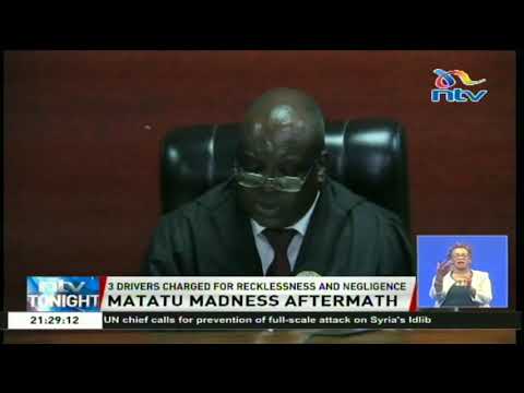 Three drivers charged for reckless driving and negligence