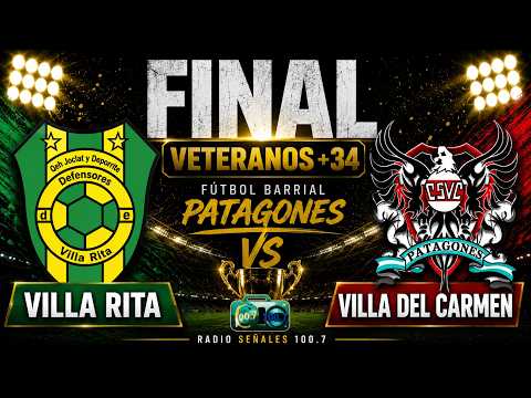 FINAL VETERANOS +34 - VILLA RITA VS VILLA DEL CARMEN