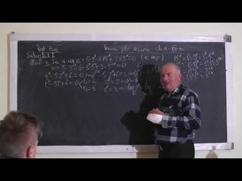 Lectia 1141 - Ecuatii exponentiale Ecuatii cu modul Ecuatii irationale Operatii cu Puteri - Clasa 12