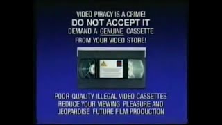 Fox Video Piracy Warning (UK 1995)
