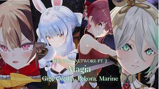 Gigi, Cecilia, Pekora, Marine ♬Magia - Kalafina @AUTOFISTNETWORK