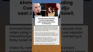 Ahmad Dhani Dituding Cuek ke Syifa Hadju saat Jenguk Baby Soleil, Ini Faktanya