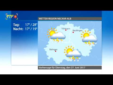 Das Wetter: Teils sonnig, teils gewittrig