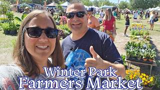Winter Park Farmers Market, Information And Tour! Our Opinion On This Market!
