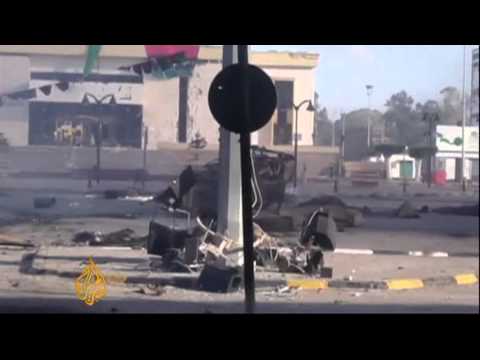 Libya displays evidence of cluster bombs