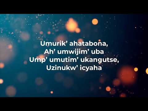 Ai Mana ndondora umenye  Indirimbo y'igitabo 38 mu zo gushimisha Imana