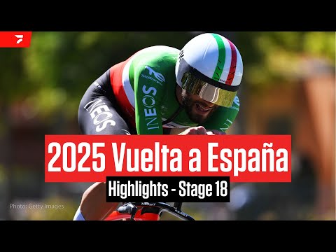 Vuelta a España 2025 Stage 18 Highlights