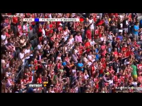 Philipp Lahm Goal FC Bayern Munich vs FC Barcelona 1 0 Friendly) 2013 HD