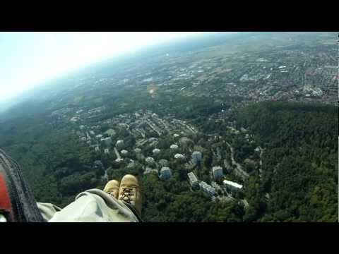 2011-08-31 Pargagliding in Heidelberg (GoPro HD)