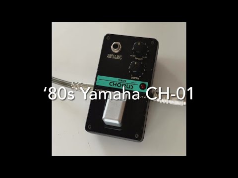 Yamaha CH-01 Chorus '80s Vintage MIJ Guitar Effect Pedal Made in Japan image 12