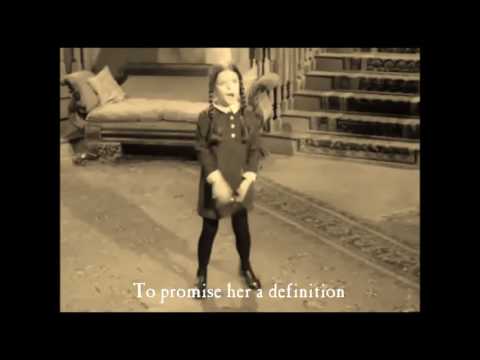 Wednesday plays Alice by The Sisters Of Mercy