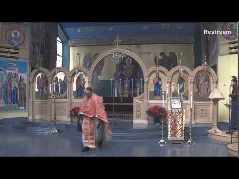 Orthros/Divine Liturgy on the Conception by Saint Anna of the Holy Theotokos