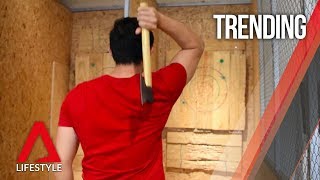 Axe throwing: Where to do it in Singapore | CNA Lifestyle