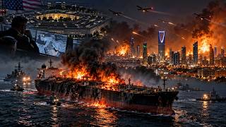 HAOS NA BLISKOM ISTOKU: EKSPLOZIJE u Rijadu i NAPAD na tanker! Pentagon SPREMA NOVE UDARE na Iran!