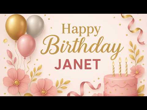Janet: Happy Birthday Song for Janet