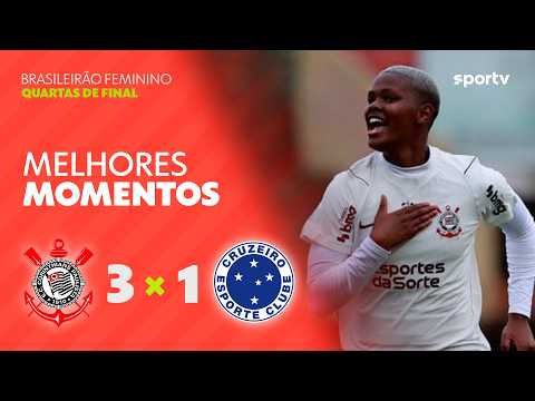 Gols e melhores lances de Corinthians x Cruzeiro