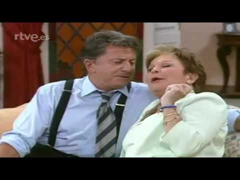 Alberto y Chon (Jaime Blanch y Lina Morgan) en Academia de baile Gloria