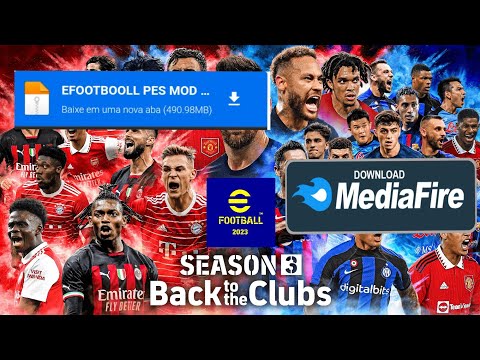 fts mod efootbooll pés 23 via Mediafire{meu mod}